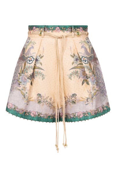 Женские льняные шорты ZIMMERMANN, арт. 8632ASS262