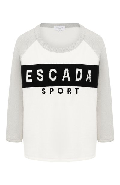 Женский пуловер из смеси хлопка и кашемира ESCADA SPORT, арт. 5029259