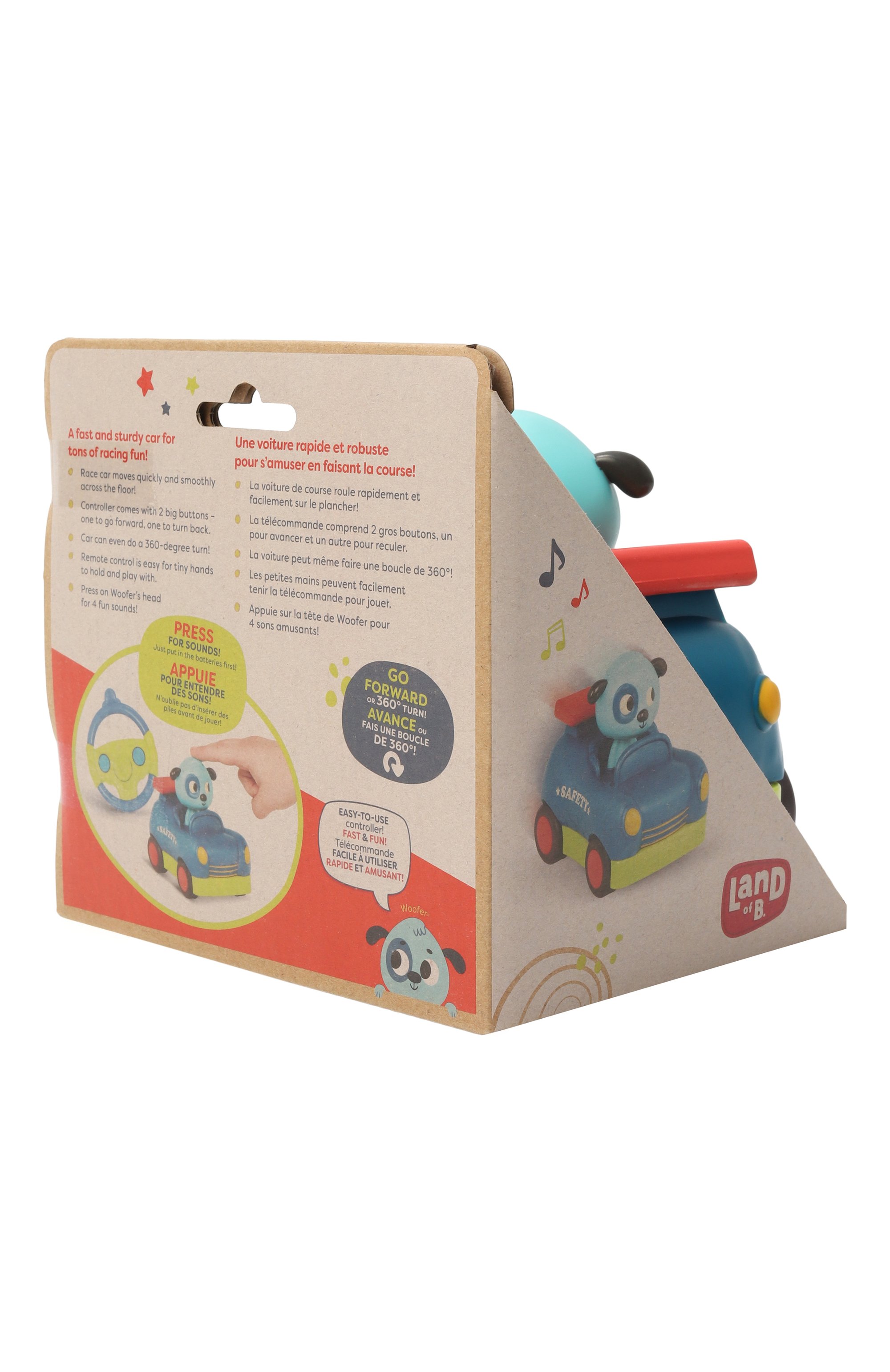 Машина с пассажиром собачка на пульте управления B.TOYS, арт. LB5005, фото 2