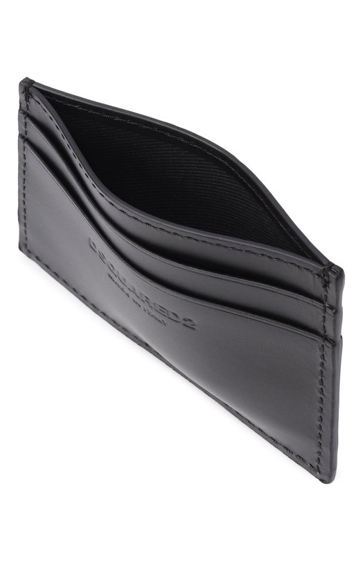 Кожаный набор из картхолдера и брелока Dsquared2 GBM0006/01504110 Чёрный  GBM0006/01504110 Фото 3