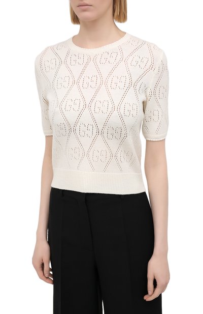 Шерстяной пуловер GUCCI, арт. 650676/XKBL7, фото 3