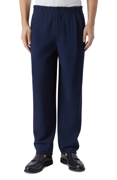 Шерстяные брюки GIORGIO ARMANI, арт. 9SGPP05M/T004N, фото 3