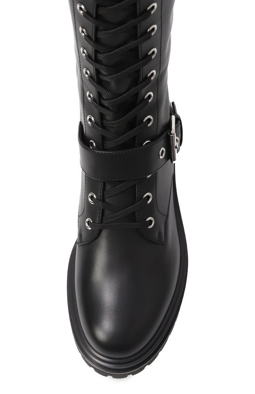 Кожаные сапоги Gianvito Rossi G80172.20G0M.CLNNER0 Чёрный  G80172.20G0M.CLNNER0 Фото 6