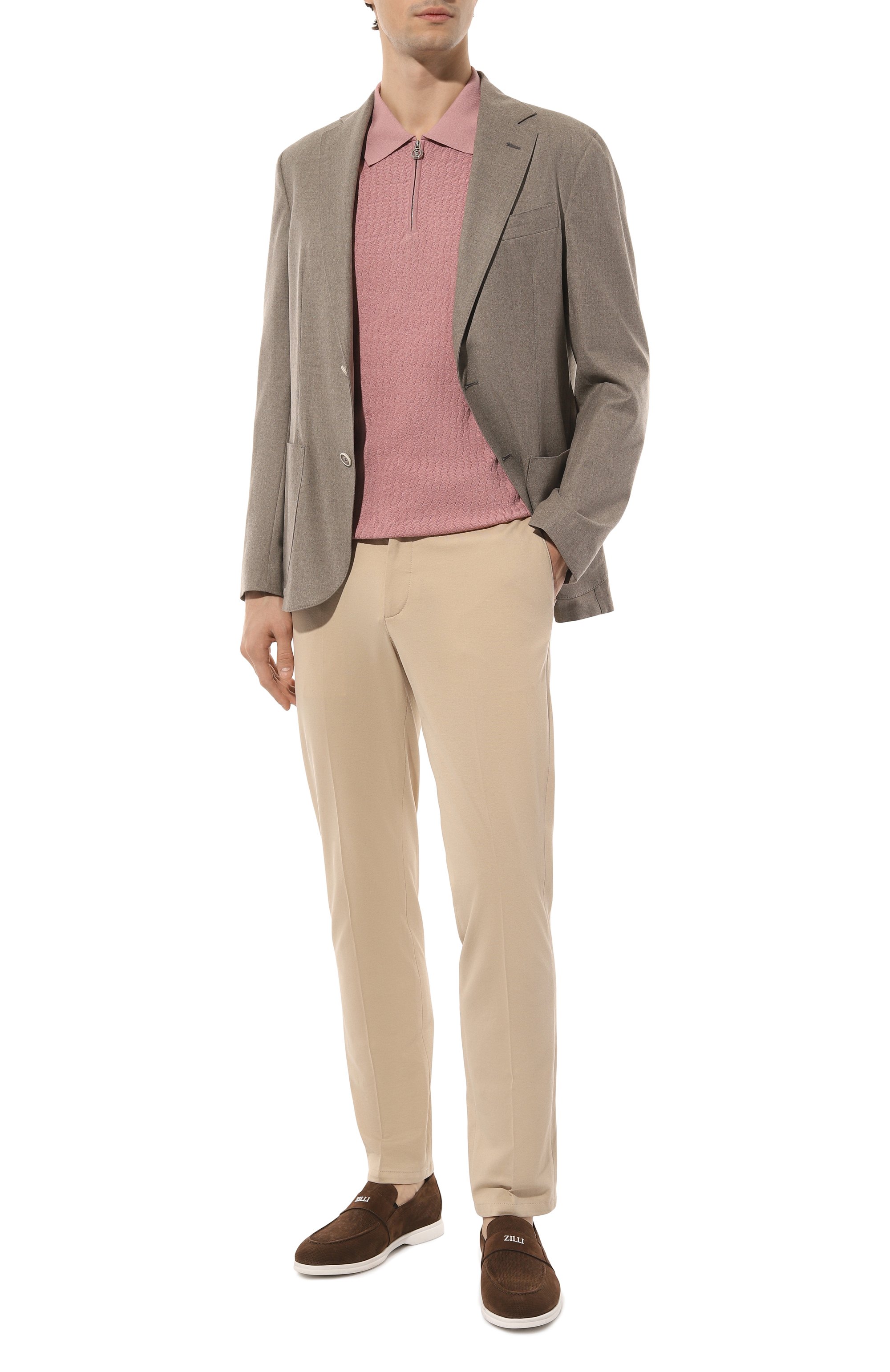 Лоферы из нубука ZILLI, арт. H0075AM1003VRUL01, фото 2