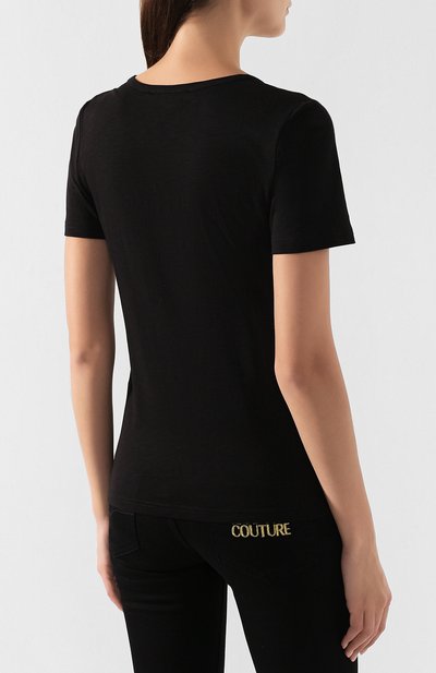 Хлопковая футболка VERSACE JEANS COUTURE, арт. B2HUA7IT-UDP605 8C/30212, фото 4