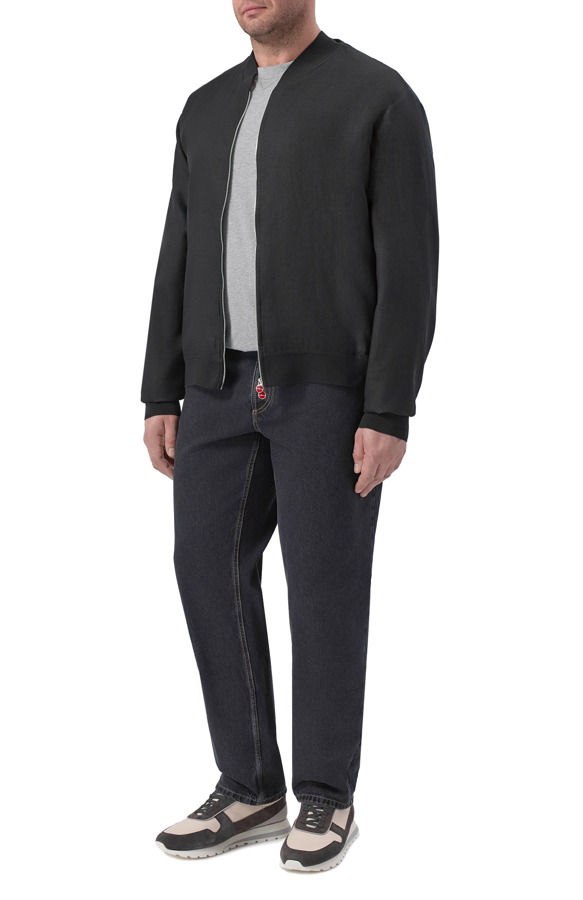 Льняной бомбер KITON, арт. UG0001H0969003, фото 2