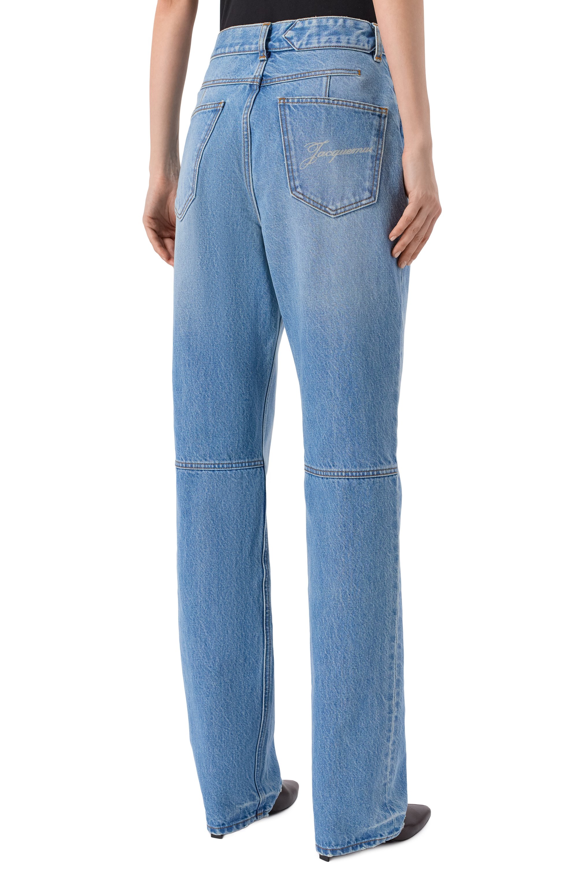 Джинсы JACQUEMUS, арт. 25HPAW00028AD0/0038, фото 4