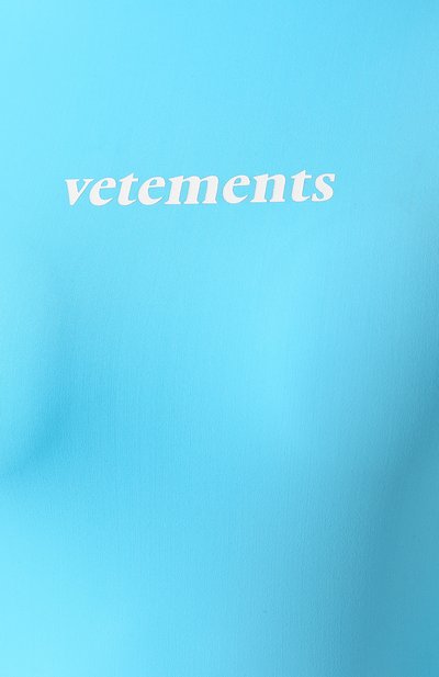 Водолазка VETEMENTS, арт. SS20T0001 1350/W/TURQU0ISE, фото 5