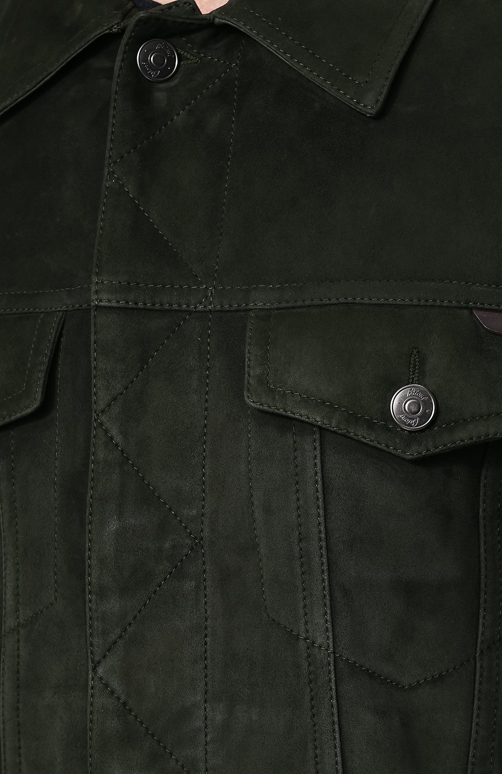 Замшевая куртка на молнии с отложным воротником BRIONI, арт. PLQ60L/P7703, фото 5