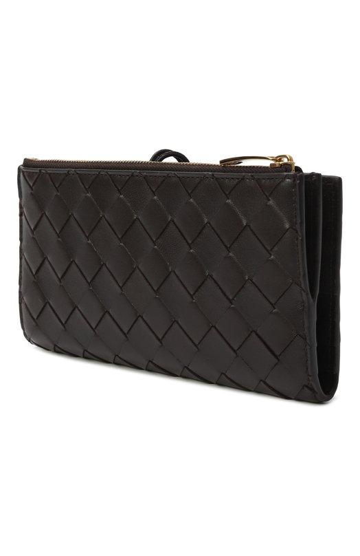 Кожаное портмоне Bottega Veneta 836944/VCPP2 Коричневый  836944/VCPP2 Фото 2
