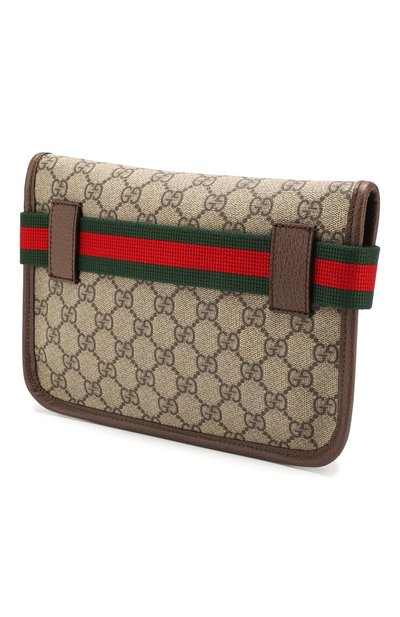 Текстильная поясная сумка gg supreme GUCCI, арт. 493930/9C2VT, фото 3