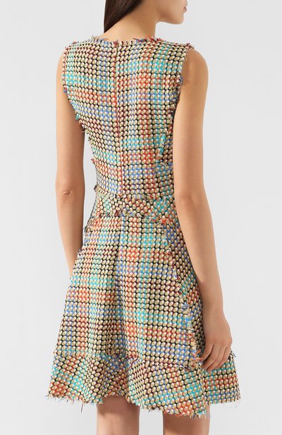 Хлопковое платье M MISSONI разноцветного цвета по цене 39950 руб., арт. 2DG00079/2W000J, фото 4 Хлопковое платье M MISSONI, арт. 2DG00079/2W000J, фото 4
