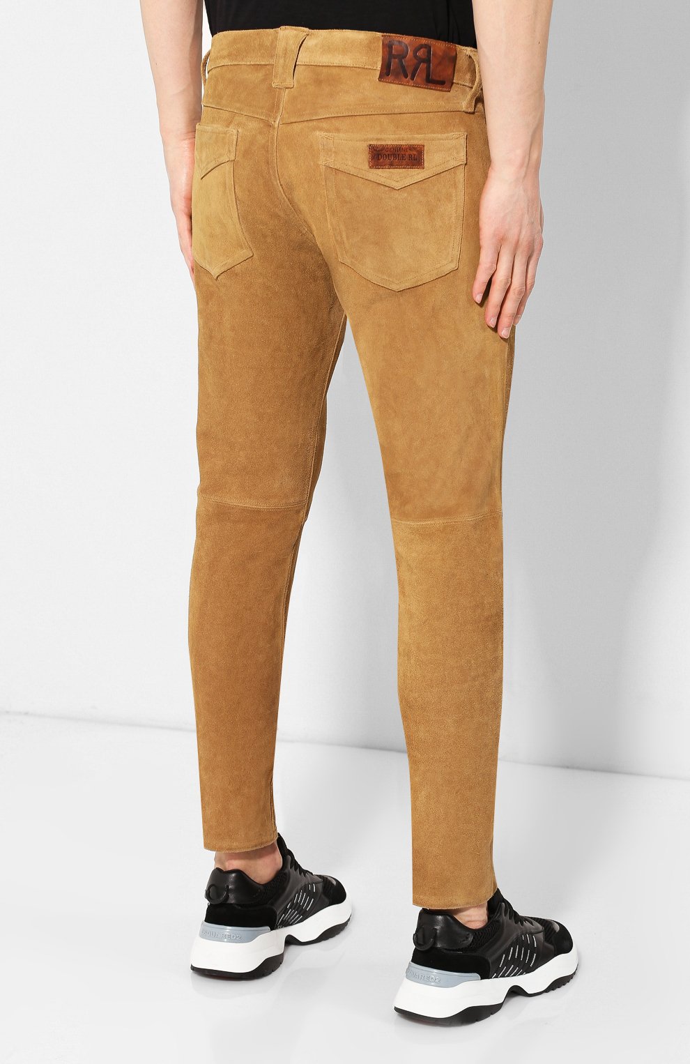 Замшевые брюки RRL, арт. 782775062, фото 4