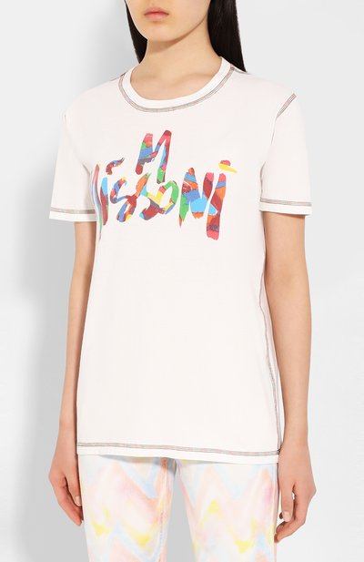 Хлопковая футболка M MISSONI, арт. 2DL00022/2J000Z, фото 3