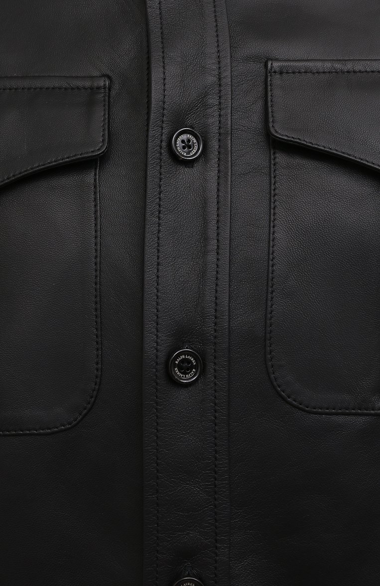 Кожаная рубашка RALPH LAUREN, арт. 790841399, фото 1