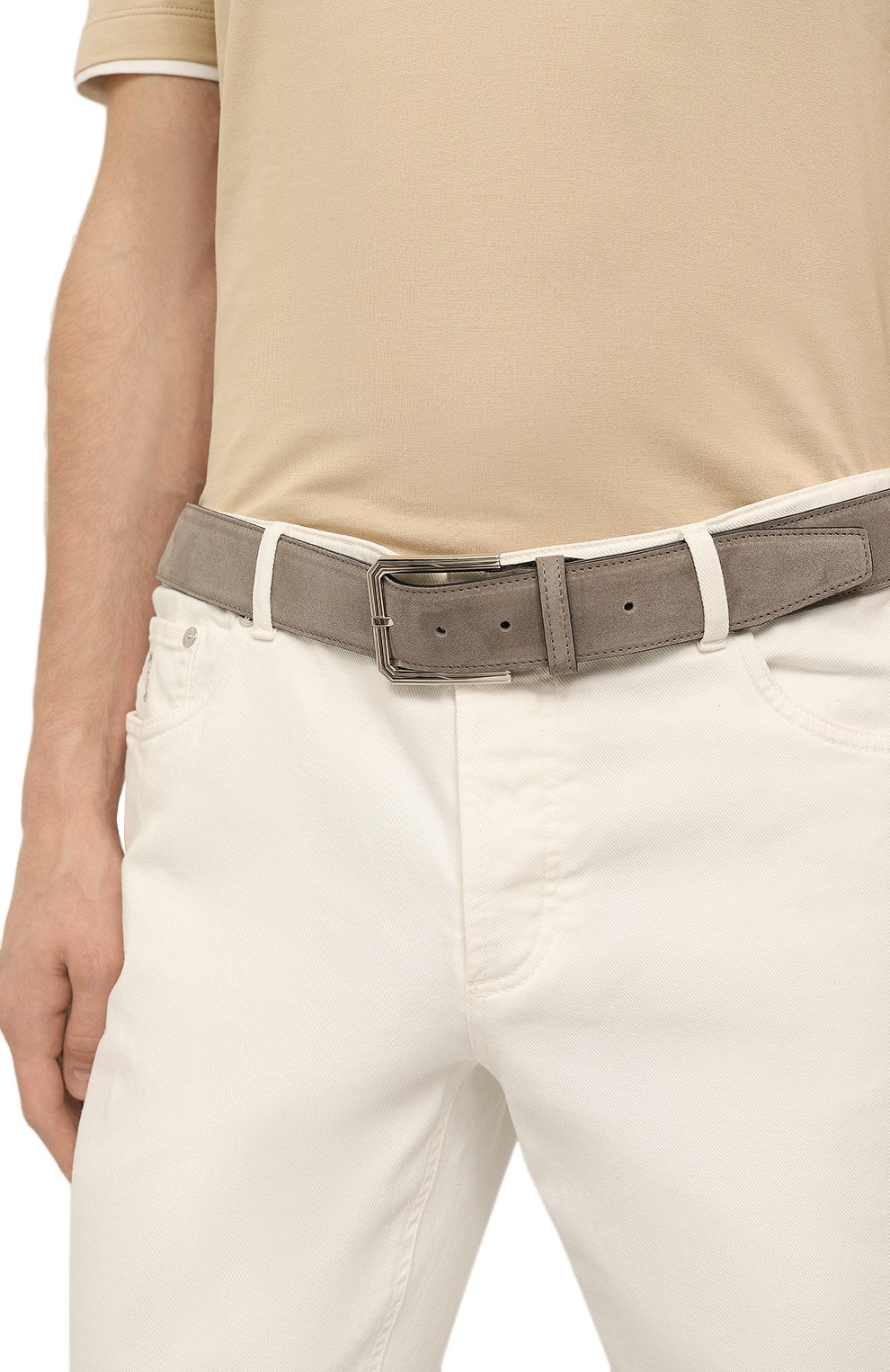 Замшевый ремень KITON, арт. USC23PN00113, фото 2