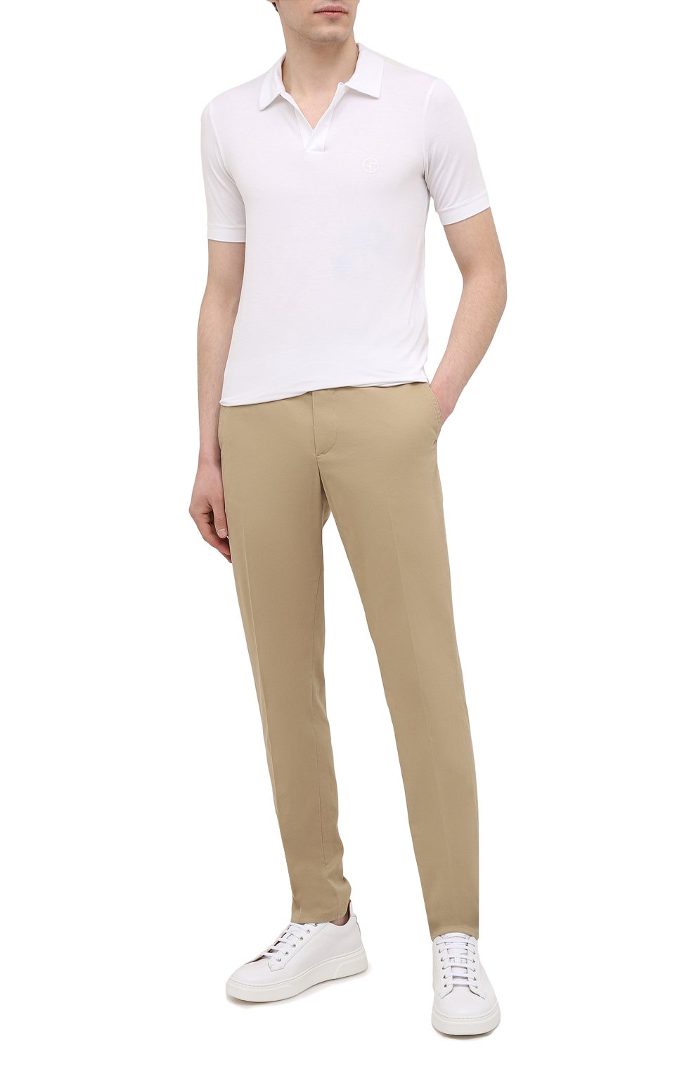 Кожаные кеды CAMERLENGO, арт. Z15740GALBI703, фото 2