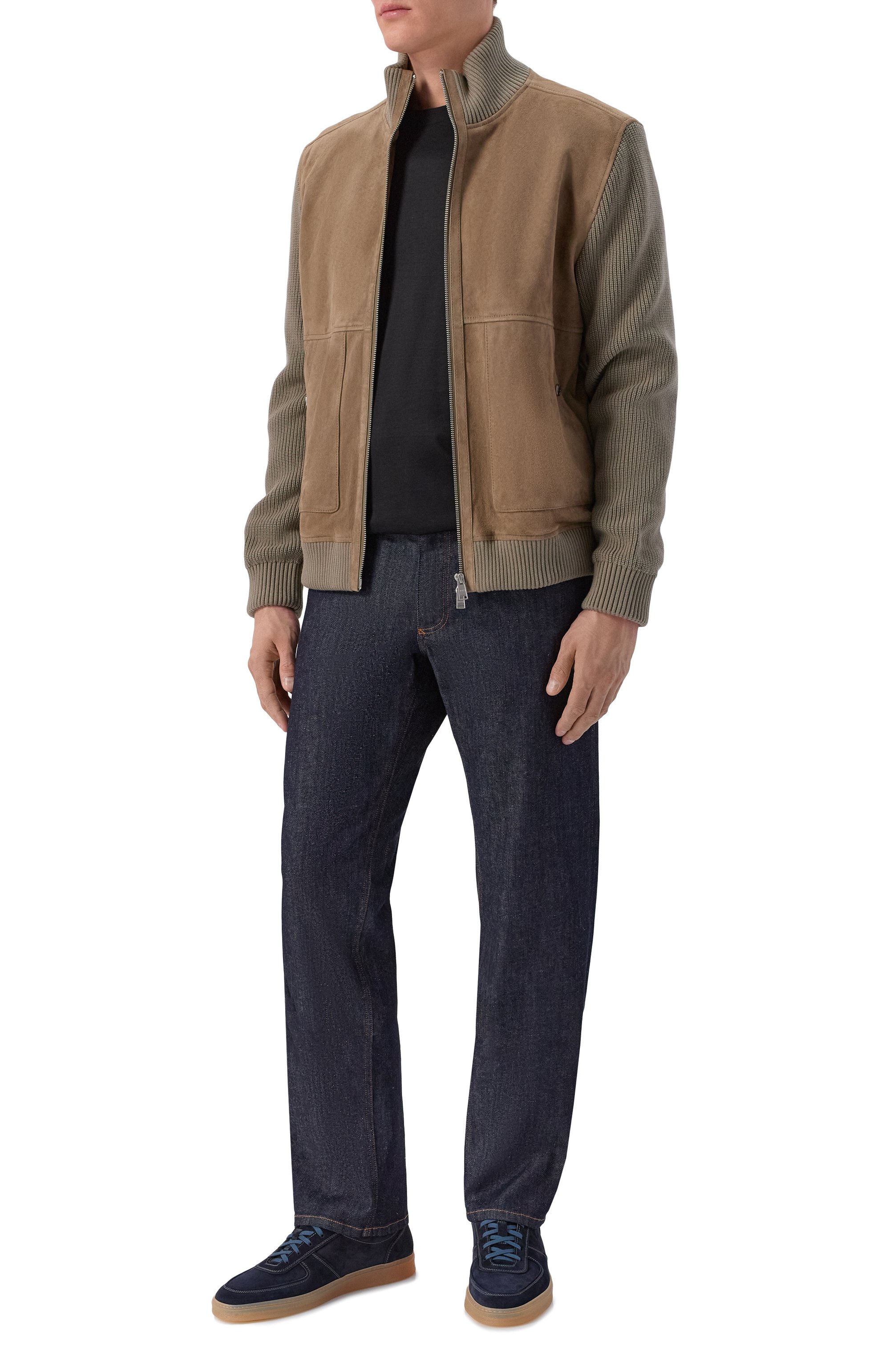 Замшевые кеды levante H`D`S`N BARACCO темно-синего цвета по цене 46350 руб., арт. LEVANTE.S.7*/SUEDE, фото 2 Замшевые кеды levante H`D`S`N BARACCO, арт. LEVANTE.S.7*/SUEDE, фото 2