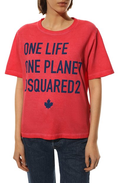 Хлопковая футболка DSQUARED2, арт. S73GC0269/S24307, фото 3