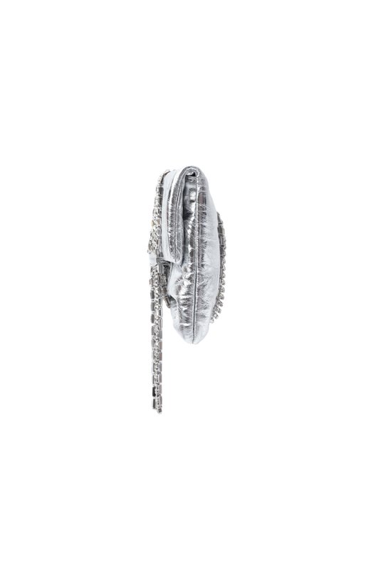 Клатч Zandra Jimmy Choo ZANDRABYN Серебряный  ZANDRABYN Фото 4