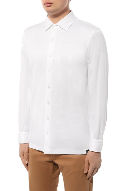 Рубашка из шелка и хлопка GRAN SASSO, арт. 60114/78400, фото 3