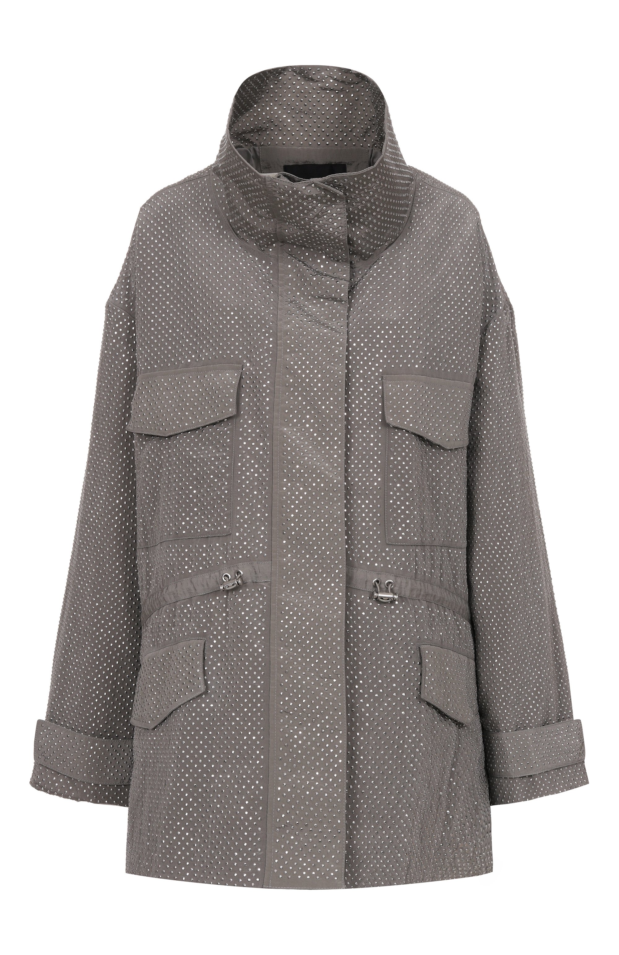 Парка с отделкой стразами PINKO, арт. 104598/A2BW, фото 1