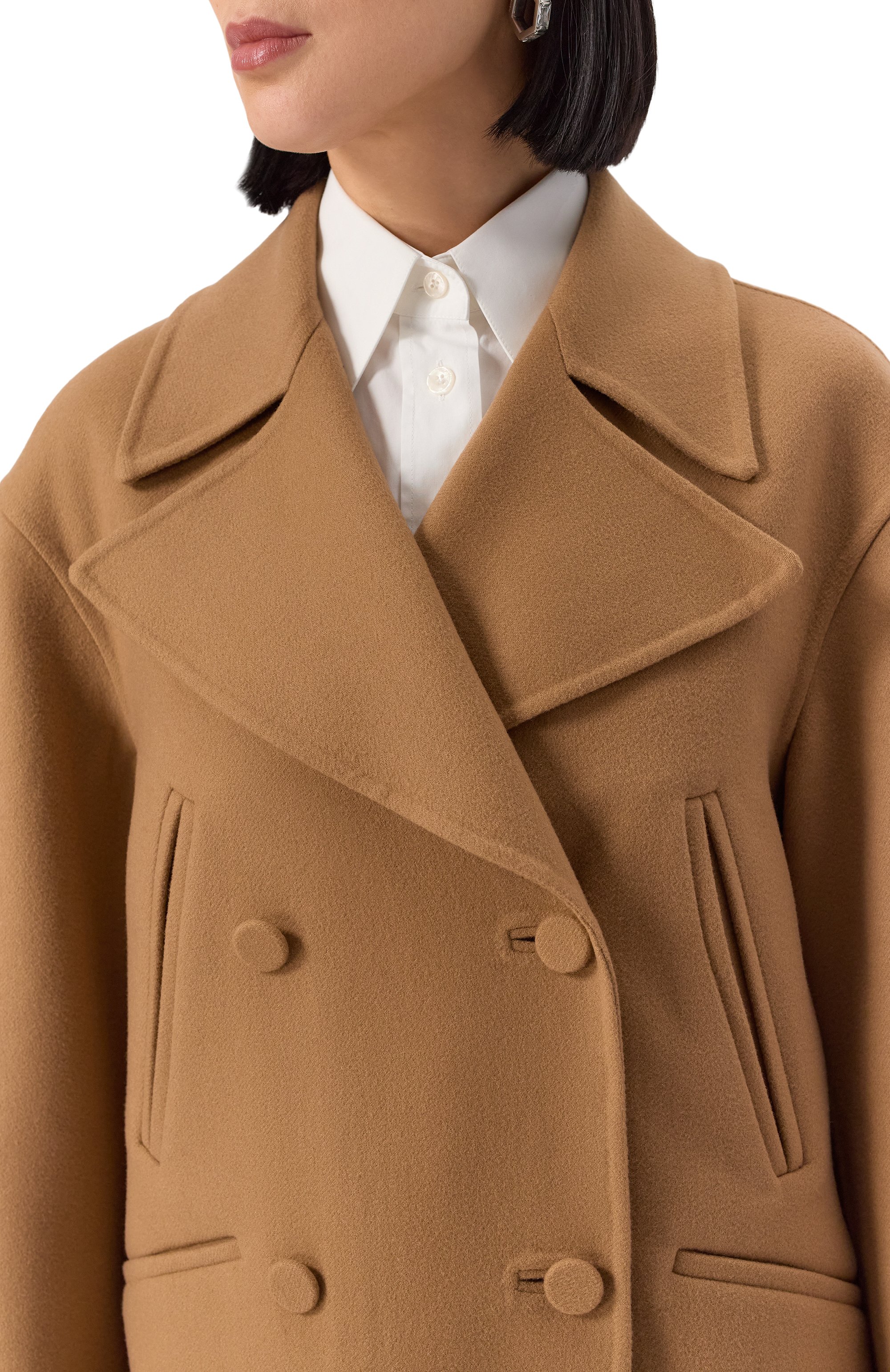 Кашемировое полупальто MVST, арт. 25E/X2P/0/0031/3050, фото 5