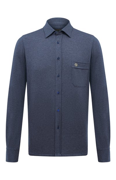 Мужская рубашка из хлопка и кашемира STEFANO RICCI, арт. CJ007115/TE2603