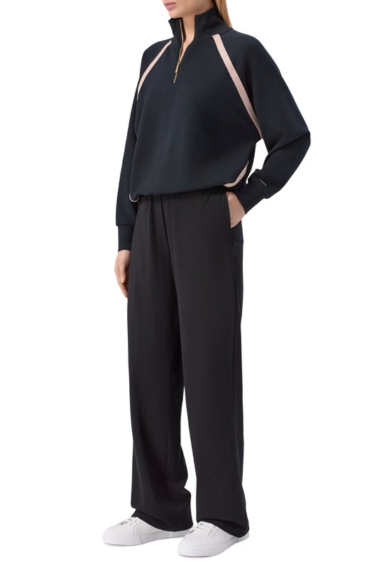 Хлопковый свитшот BOSS 50557207 Чёрный  50557207 Фото 2