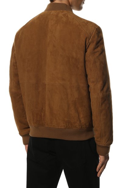 Замшевый бомбер HUGO, арт. 50456488, фото 4