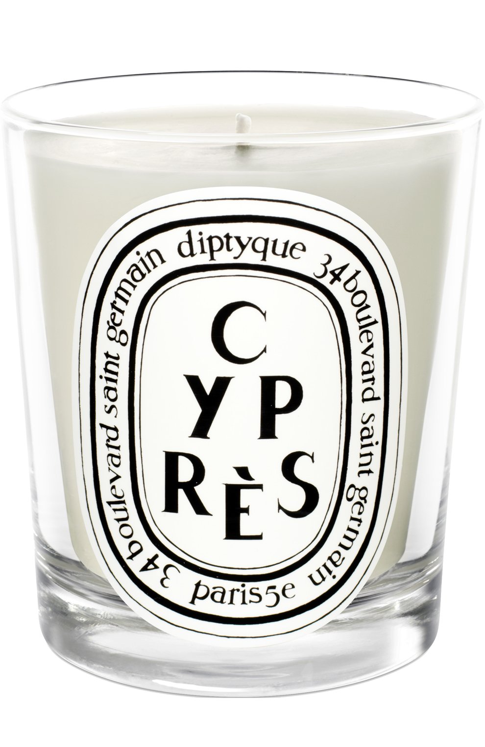 Свеча cypres DIPTYQUE бесцветного цвета по цене 5700 руб., арт. 3700431400147, фото 1 Свеча cypres DIPTYQUE, арт. 3700431400147, фото 1