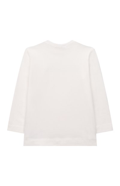 Хлопковый лонгслив MONNALISA, арт. 118610SI, фото 2