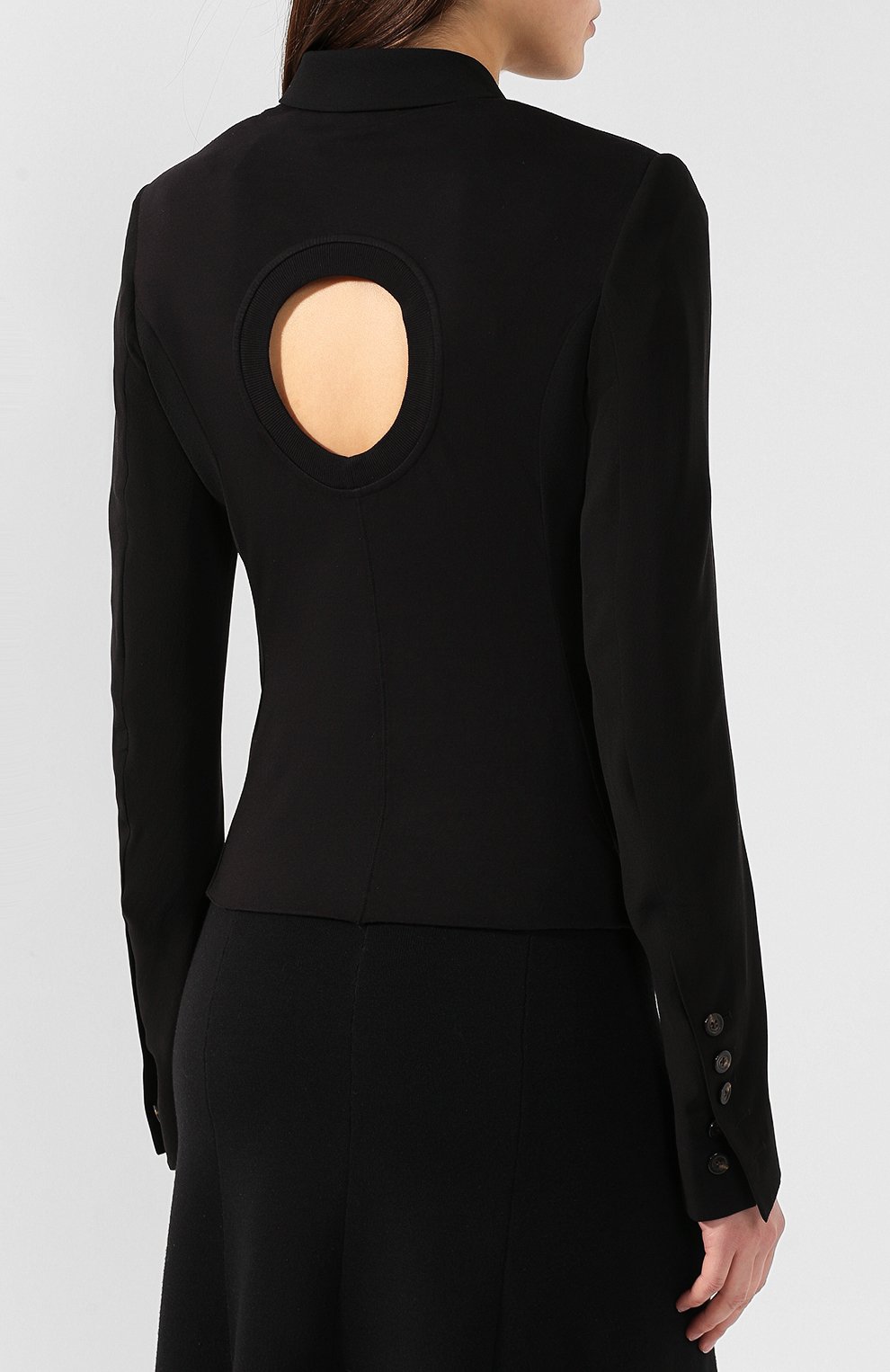 Жакет из смеси шерсти и вискозы RICK OWENS, арт. RP19S6736/WEGJA, фото 4