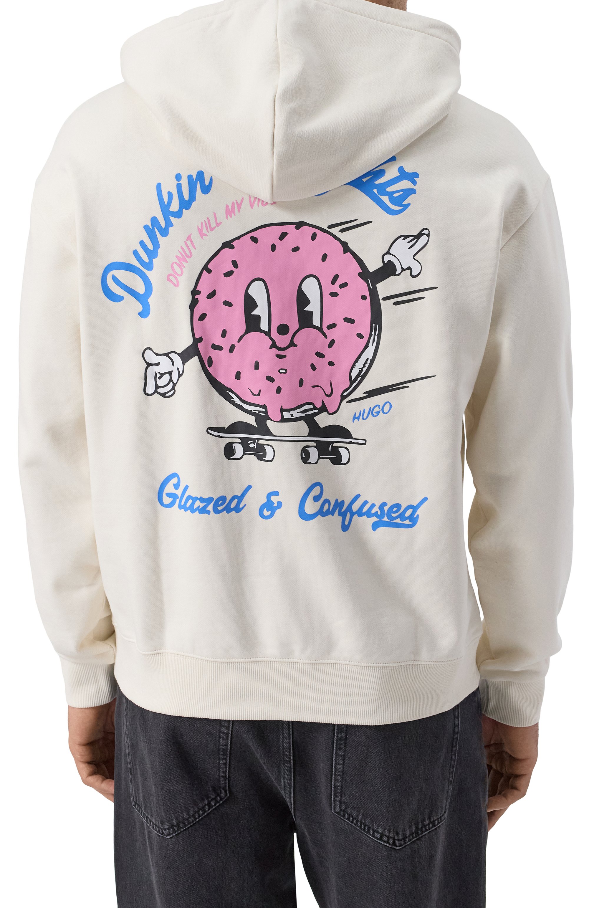 Хлопковое худи HUGO BLUE, арт. 50532264, фото 4