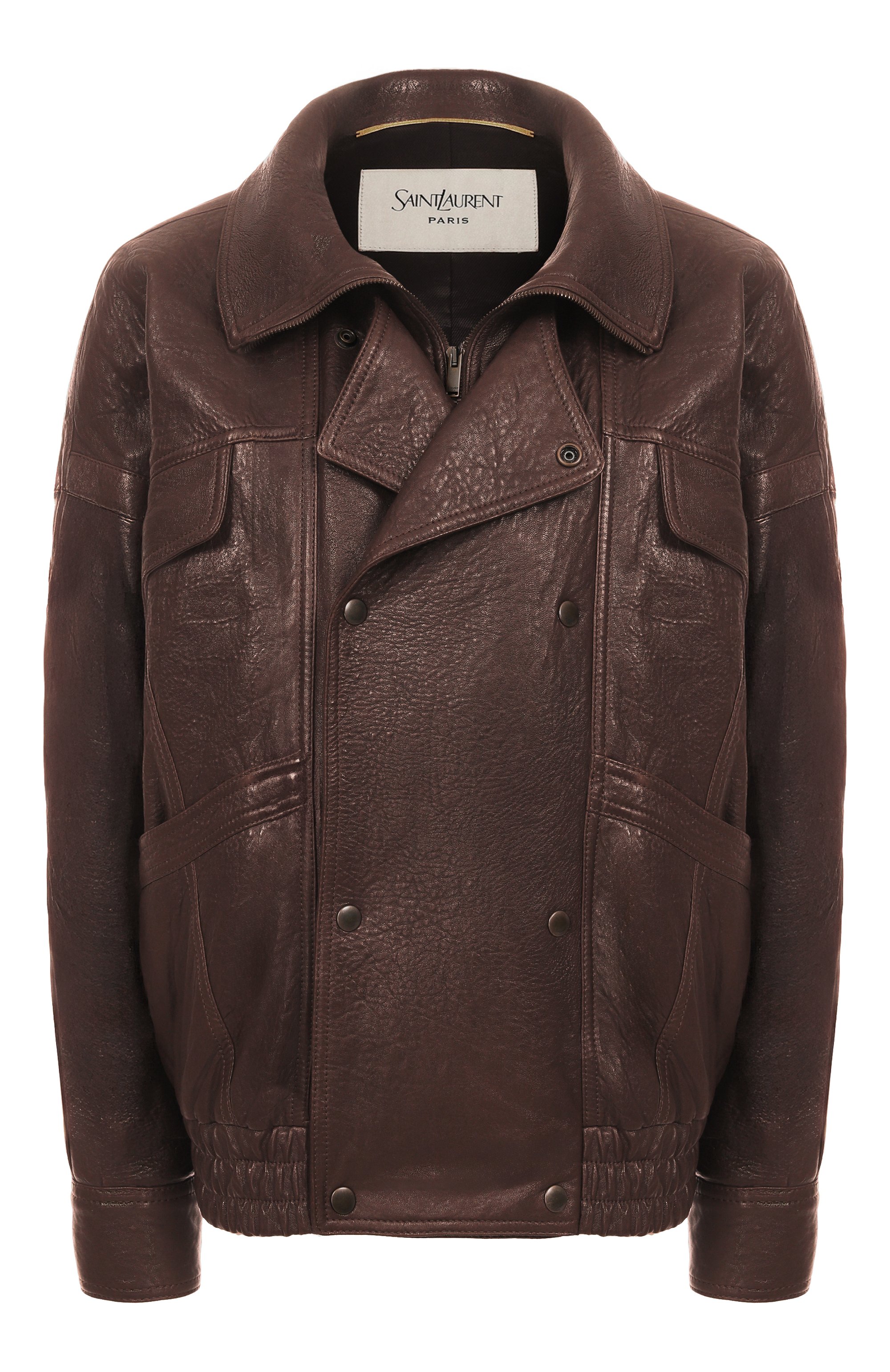 Кожаный бомбер SAINT LAURENT, арт. 836513/YCNF2, фото 1