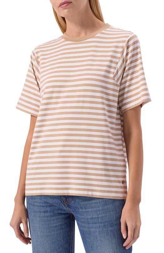 Футболка из вискозы Bogner 56777886 Бежевый  56777886 Фото 3