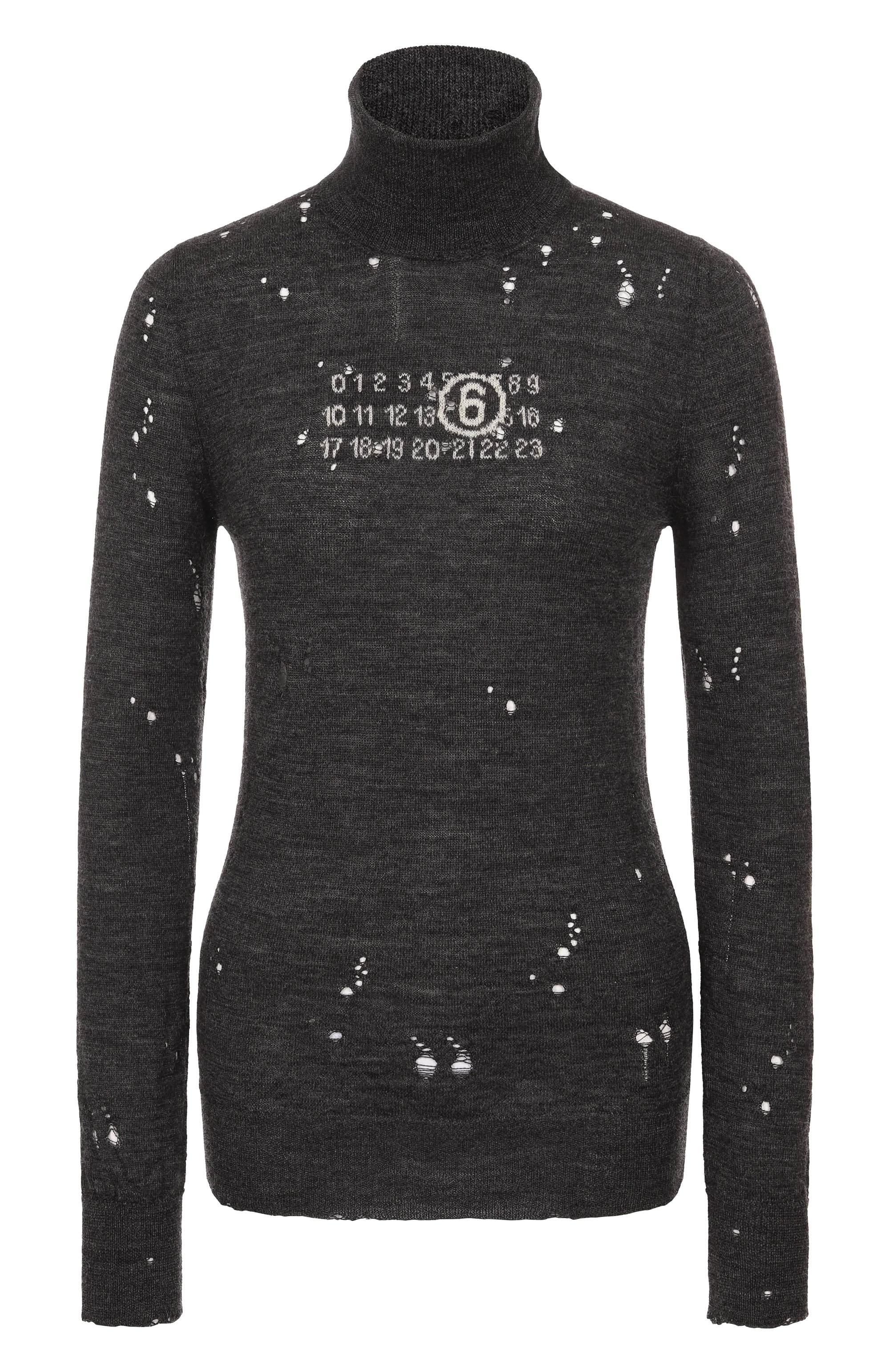 Шерстяная водолазка MM6, арт. S52HA0299/M13134, фото 1