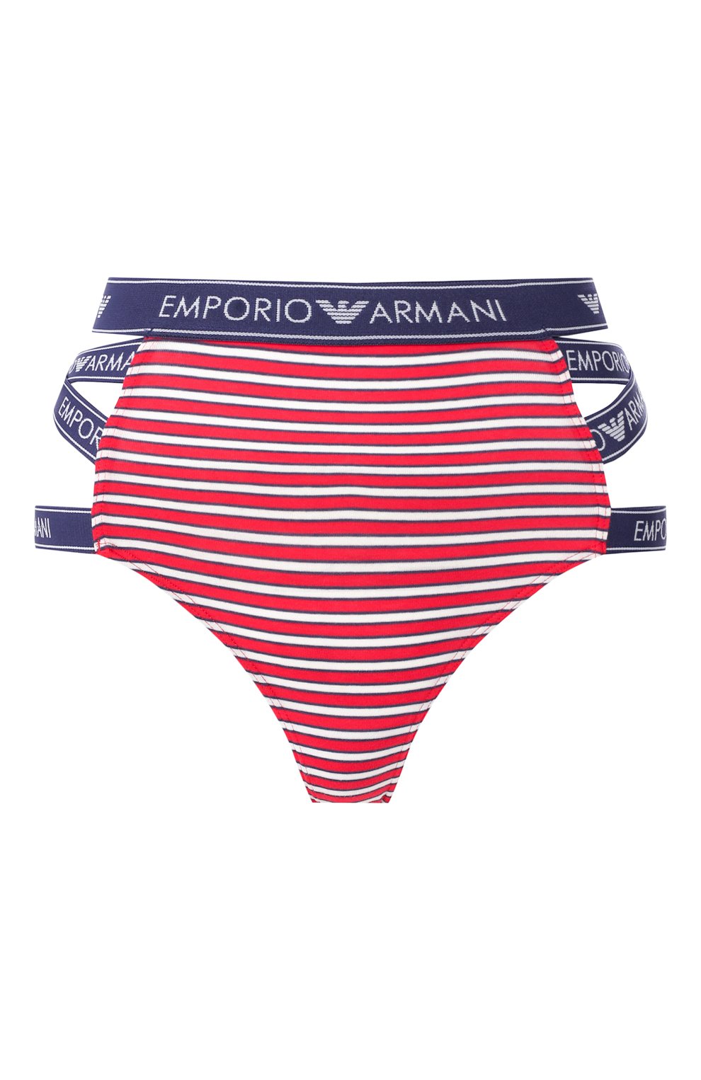 Трусы-слипы EMPORIO ARMANI красного цвета по цене 8185 руб., арт. 164318/0P219, фото 1 Трусы-слипы EMPORIO ARMANI, арт. 164318/0P219, фото 1