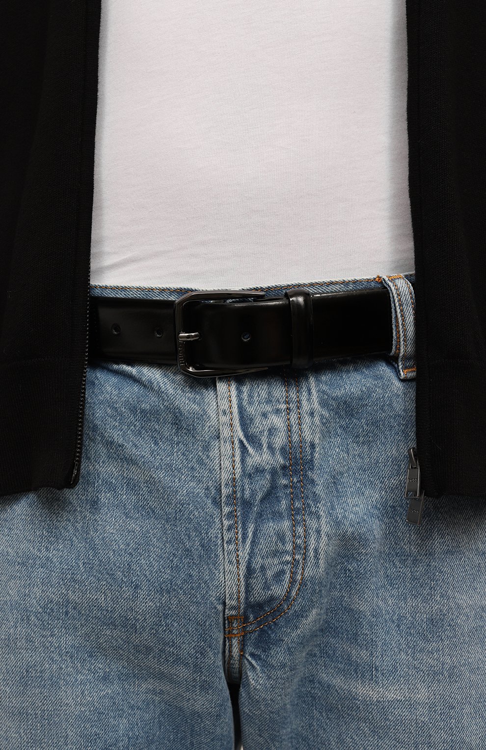 Кожаный ремень HUGO, арт. 50522523, фото 2