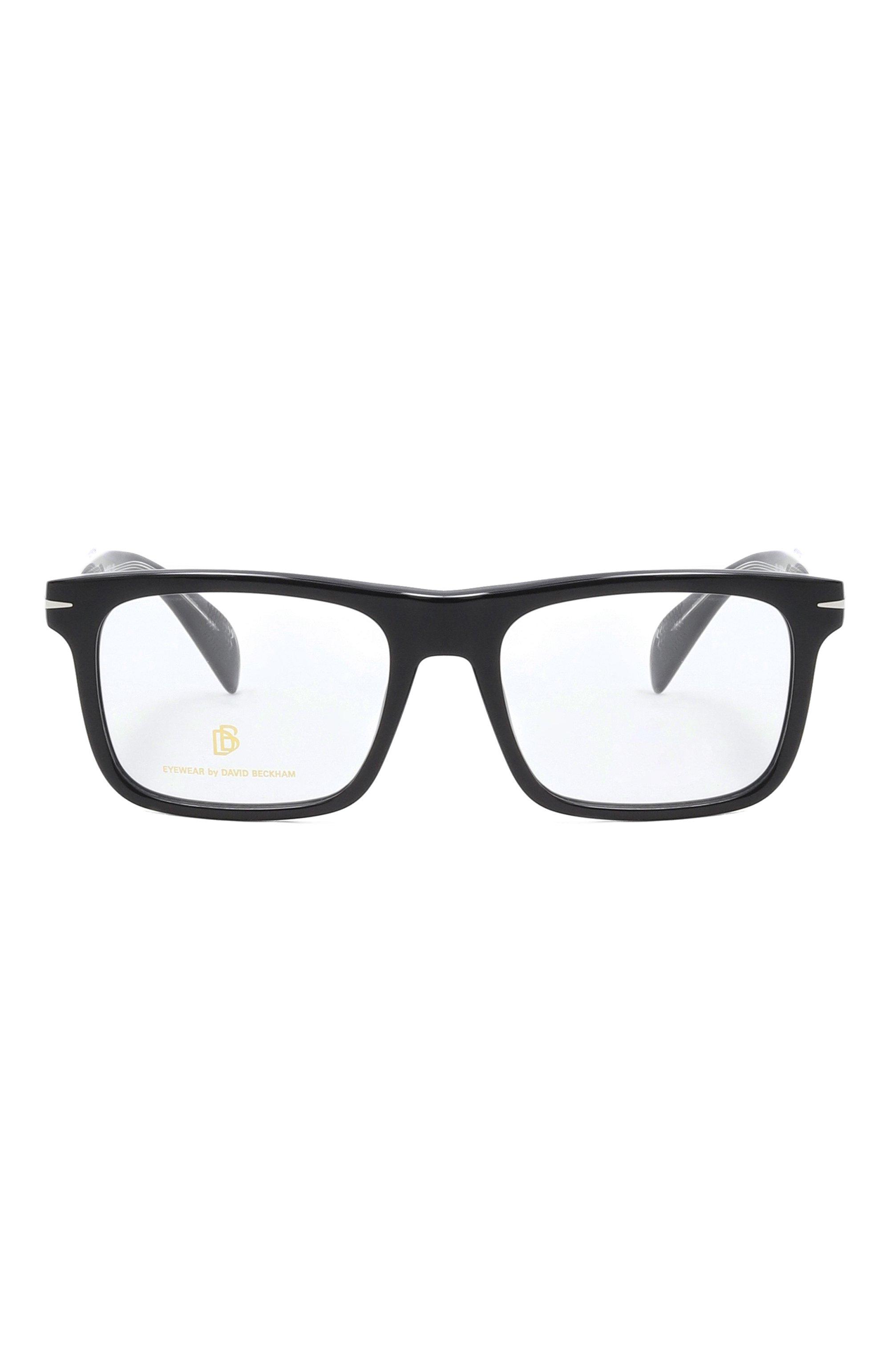 Оправа DAVID BECKHAM черного цвета по цене 19950 руб., арт. DB1191 807, фото 3 Оправа DAVID BECKHAM, арт. DB1191 807, фото 3