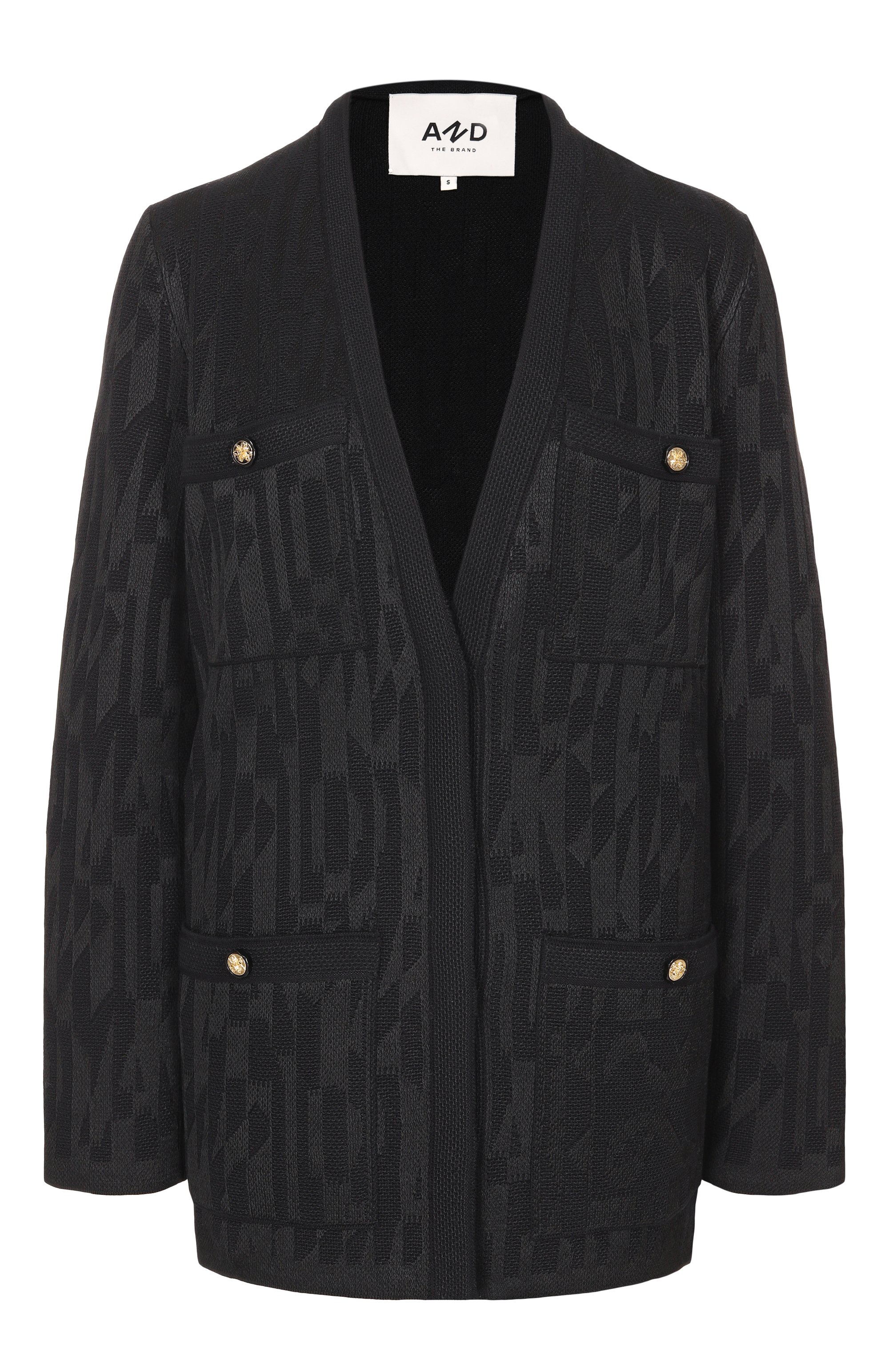 Кардиган из шерсти и вискозы AND THE BRAND, арт. W26-CG043-1202-900, фото 1