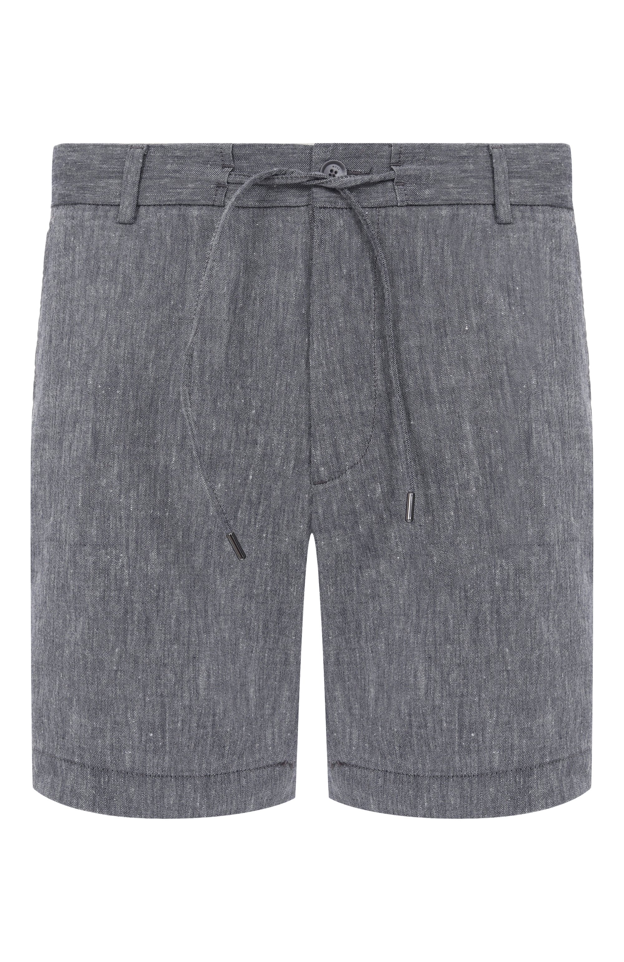 Шорты изо льна и вискозы BOSS, арт. 50538016, фото 1