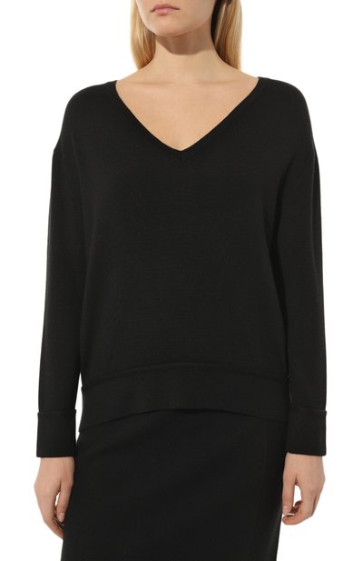 Кашемировый пуловер FREEAGE, арт. FWW1910240BK, фото 3