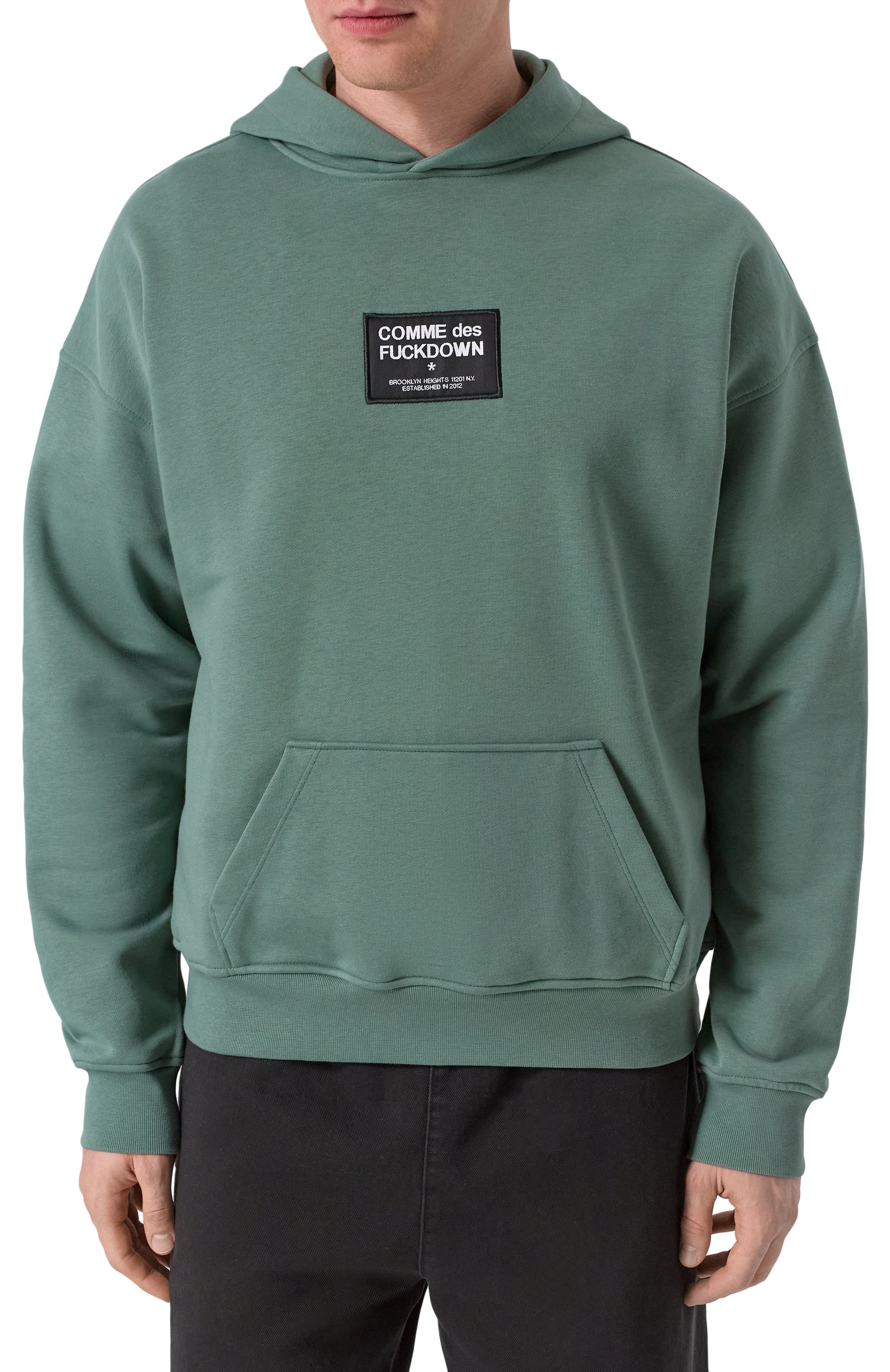 Хлопковое худи COMME DES FUCKDOWN, арт. CFABM01525, фото 3