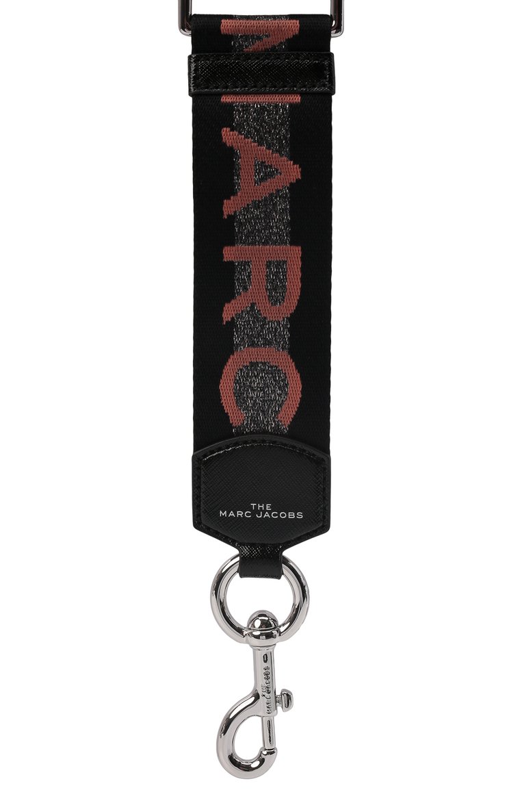 Женские текстильный ремень для сумки MARC JACOBS (THE) темно-розового цвета, арт. M0014087 | Фото 2 (Материал: Текстиль; Кросс-КТ: ремень-сумка; Региональные ограничения белый список (Axapta Mercury): RU; Нос: Не проставлено; Материал сплава: Проставлено)