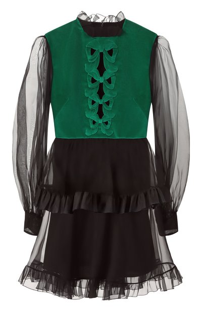 Женское комбинированное платье VALENTINO, арт. 6B3VAEK51C8