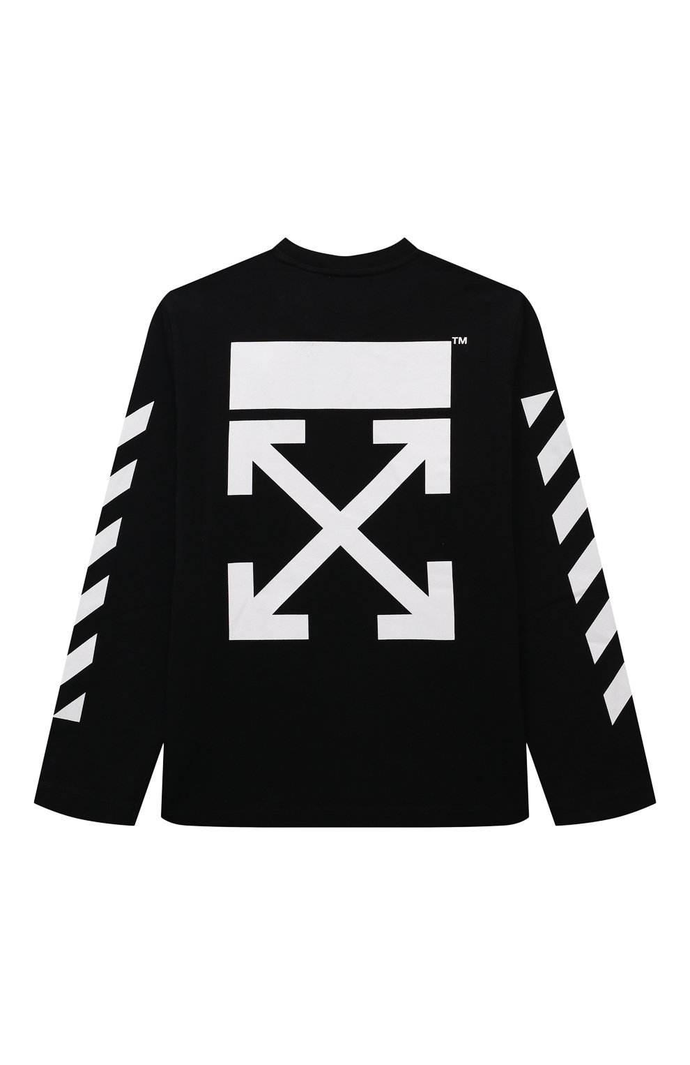 Хлопковый лонгслив OFF-WHITE, арт. 0BAB001F23JER001, фото 2