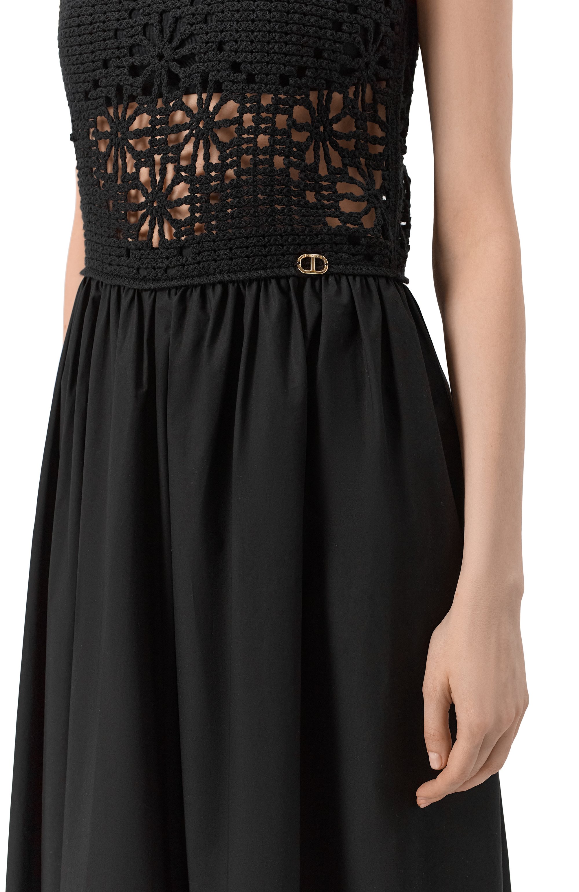 Хлопковое платье TWINSET, арт. 251TT3390, фото 5