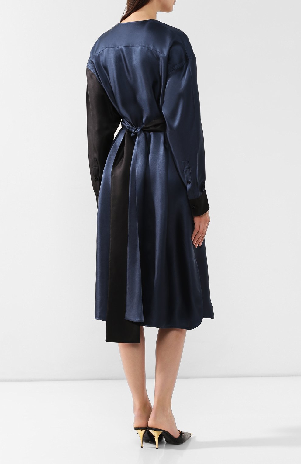 Шелковое платье BOTTEGA VENETA, арт. 568709/VA641, фото 4