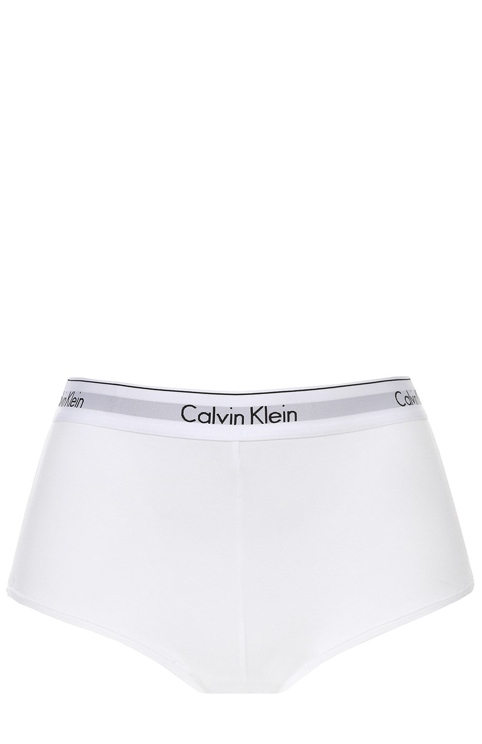 Хлопковые трусы-шорты с завышенной талией CALVIN KLEIN, арт. 0000F3788E, фото 1